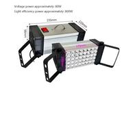 JVDDI Lampe de polymérisation UV LED 400 W, 700 W, 800 W, 395 nm, 365 nm, 405 nm, for Impression, pulvérisation, Peinture, résine, Encre, résine, Bricolage(395nm,800W)