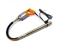 JVDDI Vibrateur de vibrateur de Construction Vibromator Crayon électrique à la Main avec 1m 1.2m 1.5m Tuyau(4800W Motor+35#1.5 Meter Rod)