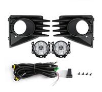 Jvdoipgd Feux brouillard Pour Mitsubishi Pour Attrage Pour Mirage 2020-2021 Phare Antibrouillard Feu Jour Halogène Cache Grille Enjoliveur Faisceau Câbles Brouillard