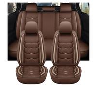 Jvdoipgd Housses Sieges Housse De Siège De Voiture Universelle en Cuir, Accessoires De Style Automobile, pour Jaguar Tous Les Modèles Xf Xj 6/8/12 Xk Xkr Type X Xfr F Siege Voiture Couvre(Coffee)