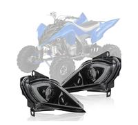 Jvdoipgd Phare 1 Paire De Phares DRL Pour Raptor 700 700R Pour YFZ450 Pour YFZ450R Pour YFZ450X Pour Wolverine 450 350 H4 Phare