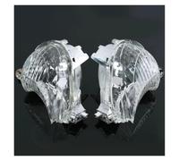 Jvdoipgd Phare Pour Suzuki Pour Hayabusa Pour GSXR1300 2008-2020 2019 18 17 16 15 14 13 12 11 2010 2009 ABS Moto Fumée/Clair Lentille Clignotant Avant(Dégager)