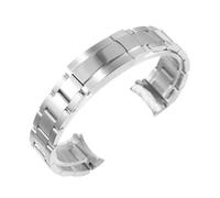 JVEIWAD Bracelet de montre compatible avec Rolex Oyster Perpetual Datejust DAYTONA SUBMARINER, bracelet luxe for homme en acier inoxydable 904L, 20 mm, 21(21mm)