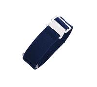 JVEIWAD Bracelet de montre élastique for sac de parachute des troupes françaises des années 60, 20 mm et 22 mm, en nylon, universel, for montre connectée homme(Blue,22mm)