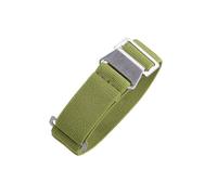 JVEIWAD Bracelet de montre élastique for sac de parachute des troupes françaises des années 60, 20 mm et 22 mm, en nylon, universel, for montre connectée homme(Green,20mm)
