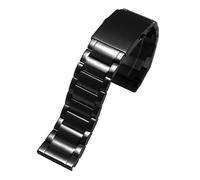 JVEIWAD Bracelet de montre en acier inoxydable for homme, 24 mm, 26, 28, noir, argent, or, chaîne métal massif, compatible avec les bracelets Diesel DZ7333 et DZ4344(Black,28mm)