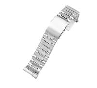 JVEIWAD Bracelet de montre en acier inoxydable massif 26 mm, interface spéciale, compatible avec les bracelets Diesel DZ4318, DZ4323, DZ4283 et DZ4309, outil(Sliver)