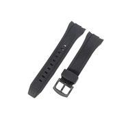 JVEIWAD Bracelet de montre en caoutchouc silicone 26 mm for homme, interface dédiée, compatible avec les montres Seiko Velatura Series SRH006 SPC007(Black-B)