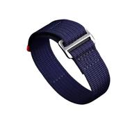 JVEIWAD Bracelet de montre en nylon intégré de 22 mm compatible avec le collier TUDOR Pelagos Black Bay caché FXD/Biwan/série 1958.(Dark blue)