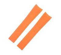 JVEIWAD Bracelet de montre étanche en caoutchouc fluoré FKM naturel, ajustable, découpé sur mesure, compatible avec Tudor BB58, cadran 39 mm, 20(Orange,Gold Fold Buckle 3)