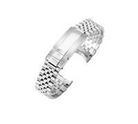 JVEIWAD Bracelet de montre luxe en acier inoxydable for homme, compatible avec Rolex Oyster Perpetual Datejust DAYTONA SUBMARINER, 20 mm(Steel Color-Z9)