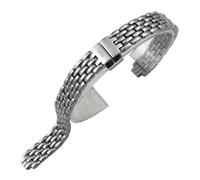 JVEIWAD Bracelet de montre Tissot T140 1853 Lovely T140009A 10 mm 6 en acier inoxydable 316L for femme, argent, or rose