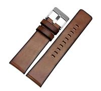JVEIWAD Bracelet en cuir authentique compatible avec les montres Diesel DZ 1399, DZ4280 et DZ4290 (22 mm, 24, 28 mm)(22mm)