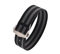 JVEIWAD Bracelet En Toile Et Nylon 20 Mm Compatible Avec Omega X, Compatible Avec Swatch Moon, Bracelet De Montre Sport À Boucle Déployante For Homme Et Femme, For Seiko(Bond)