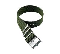JVEIWAD Bracelets de montre Tudor en nylon avec anneau mobile, boucle bronze/argent, for bracelet en nylon 20 mm 22 mm(Green,22mm)