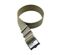 JVEIWAD Bracelets de montre Tudor en nylon avec anneau mobile, boucle bronze/argent, for bracelet en nylon 20 mm 22 mm(Khaki,20mm)