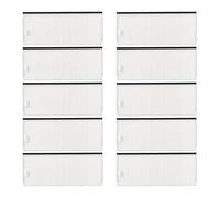 JVEIWAD Brosse Latérale, Filtre HEPA, Chiffon De Nettoyage Compatible Avec Les Aspirateurs Robots Deebot N3 Max/Neo DU31 DU33 Pro(10 HEPA)