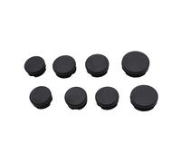 JVEIWAD Compatible avec 8 Bouchons de Cadre décoratifs for Motos Ducati Diavel 1200 (2011-2018, 2015, 2016 et 2017)(Diavel Logo)