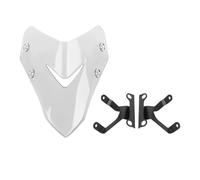 JVEIWAD Compatible avec Honda CB1000 Hornet SP 2025 Pare-Brise Spoiler Moto Compteur Visière Pare-Vent Déflecteur Protecteur(Transparent)