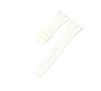 JVEIWAD Compatible avec la montre Casio GA-2100 AP Farmhouse Oak 3e génération en silicone boucle aiguille et bracelet caoutchouc de 27 mm(White)