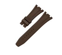 JVEIWAD Compatible avec la montre Casio GA-2100 AP Farmhouse Oak 3e génération en silicone boucle aiguille et bracelet caoutchouc de 27 mm(Brown)