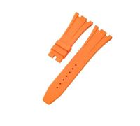 JVEIWAD Compatible avec la montre Casio GA-2100 AP Farmhouse Oak 3e génération en silicone boucle aiguille et bracelet caoutchouc de 27 mm(Orange)