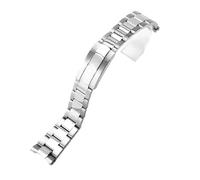 JVEIWAD Compatible avec Rolex Oyster Perpetual Datejust DAYTONA SUBMARINER Bracelet de montre luxe for homme en acier inoxydable 904L 20 mm 21(21mm)