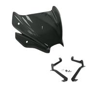 JVEIWAD Compatible avec Suzuki GSX-8S GSX8S 2023 2024 Gsx8s Accessoires De Moto Pare-Brise Sports Touring Pare-Brise Pare-Brise Visière Déflecteur(Black)