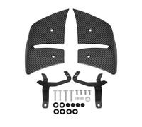 JVEIWAD Déflecteur De Vent Latéral Compatible avec Kawasaki Z900 ABS Z 900 SE 2025, Becquet De Moto, Ailes De Carénage Aérodynamiques(Carbon Fiber Pattern)