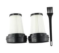 JVEIWAD Filtre pliable compatible avec Grundig Cyclonic 21,6 V, compatible avec Invictus 1 for aspirateur Domo 21,6 V, pièces et accessoires de nettoyage(2 PACK)