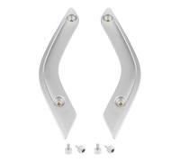 JVEIWAD Garniture de poignée de Porte Compatible avec Jeep Wrangler JK 2011-2017, 1Rc72jahad, pièces de Rechange, Argent