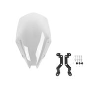 JVEIWAD Grande Housse de Pare-Brise de Moto Compatible avec Kawasaki Z500 SE ABS 2024 2025 2026 Touring Déflecteur de Vent(Transparent)