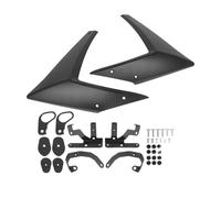 JVEIWAD Kit De Becquet Latéral De Moto, Déflecteur De Vent Nu, Aile Aérodynamique, Compatible avec Yamaha MT-09 MT09 SP Y-AMT 2024 2025(Black)