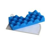 JVEIWAD Kit de filtre Hepa en éponge bleue compatible avec les aspirateurs robots Samsung DJ97-01040C SC43 SC44 SC45 SC47(Blue 1set)