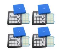 JVEIWAD Kit De Filtre Moteur En Mousse Lavable Compatible Avec Les Aspirateurs Philips Power Pro Compact FC9331/09 FC9332/09 FC8010/01(4 SET)