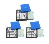 JVEIWAD Kit De Filtre Moteur En Mousse Lavable Compatible Avec Les Aspirateurs Philips Power Pro Compact FC9331/09 FC9332/09 FC8010/01(3 SET)