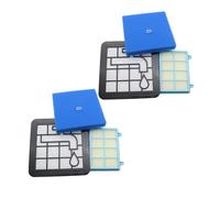 JVEIWAD Kit De Filtre Moteur En Mousse Lavable Compatible Avec Les Aspirateurs Philips Power Pro Compact FC9331/09 FC9332/09 FC8010/01(2 SET)