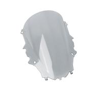 JVEIWAD Pare-Brise De Moto Compatible avec Yamaha YZF R25 R3 2019 2020 2021 2022 2023 2024 2025 2026 Déflecteur De Vent À Double Bulle(Light Smoke)