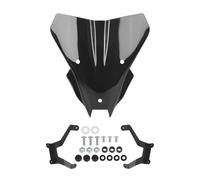 JVEIWAD Pare-Brise Pare-Brise Compatible avec Honda CB 750 Hornet 2025 Écran De Protection De Déflecteur De Pare-Brise De Moto(Black)