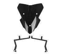 JVEIWAD Pare-Brise Pare-Brise Compatible avec Honda CB1000 Hornet SP 2025 Moto Pare-Vent Protecteur D'écran Visière Déflecteur(Black)
