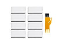 JVEIWAD Pièces de rechange for aspirateur robot Ziglint D5 Mamibot Exvac650/660, brosse latérale, filtre HEPA, accessoires(Set D)