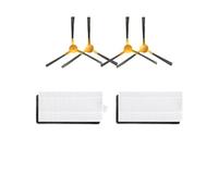 JVEIWAD Pièces de rechange for aspirateur robot Ziglint D5 Mamibot Exvac650/660, brosse latérale, filtre HEPA, accessoires(Set E)