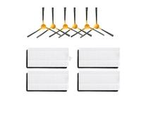 JVEIWAD Pièces de rechange for aspirateur robot Ziglint D5 Mamibot Exvac650/660, brosse latérale, filtre HEPA, accessoires(Set F)