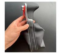 JVEIWAD Pommeau de Levier de Vitesse Automatique White Line Compatible avec Audi A6 C6 A4 B8 A5 Q5 2009 2010 2011 2012 2013 2014 4G1713139R(for A6 C6 2006-2010)