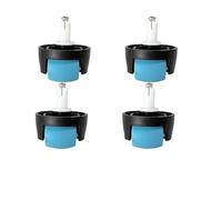 JVEIWAD Roue de secours avant compatible avec les accessoires et pièces détachées for aspirateurs robots Cecotec Conga 3090, 3091 et 3092(4 Wheels)
