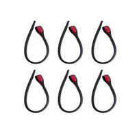 JVEIWAD Tête d'aspiration plate et flexible compatible avec les aspirateurs robots V7, V8, V10, V11, V12, V15(6PCS)