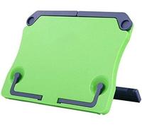 JvFbjLF Bibliothèque Étagère Portable Étagère Livre Étagère À Recettes Musique Recette Feuille Organisateur Étagère Pliante(Green Book Holder)