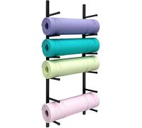 JvFbjLF for Ranger Les Rouleaux en Mousse, Les Petits Outils de Fitness et Les Tapis de Yoga, adapté aux Studios de Yoga ou aux salles de Sport commerciales.(Black)