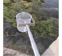 JvFbjLF Perche d'échantillonnage d'eau télescopique réglable 1,17 m 4 m Échantillonneur à louche rétractable for étang de rivière