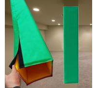JvFbjLF Rembourrage for Poteau de Basket-Ball - Housse de Protection Durable for la sécurité de la Salle de Sport et du Garage.(Green,6"X6"(15X15CM))